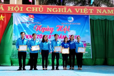 Ngày hội “Khi tôi 18”, kỉ niệm 68 năm ngày HSSV Việt Nam huyện Krông Năng