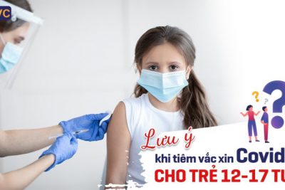 [HỈNH ẢNH] Tiêm vaccine COVID-19 cho HS mũi 1 và mũi 2